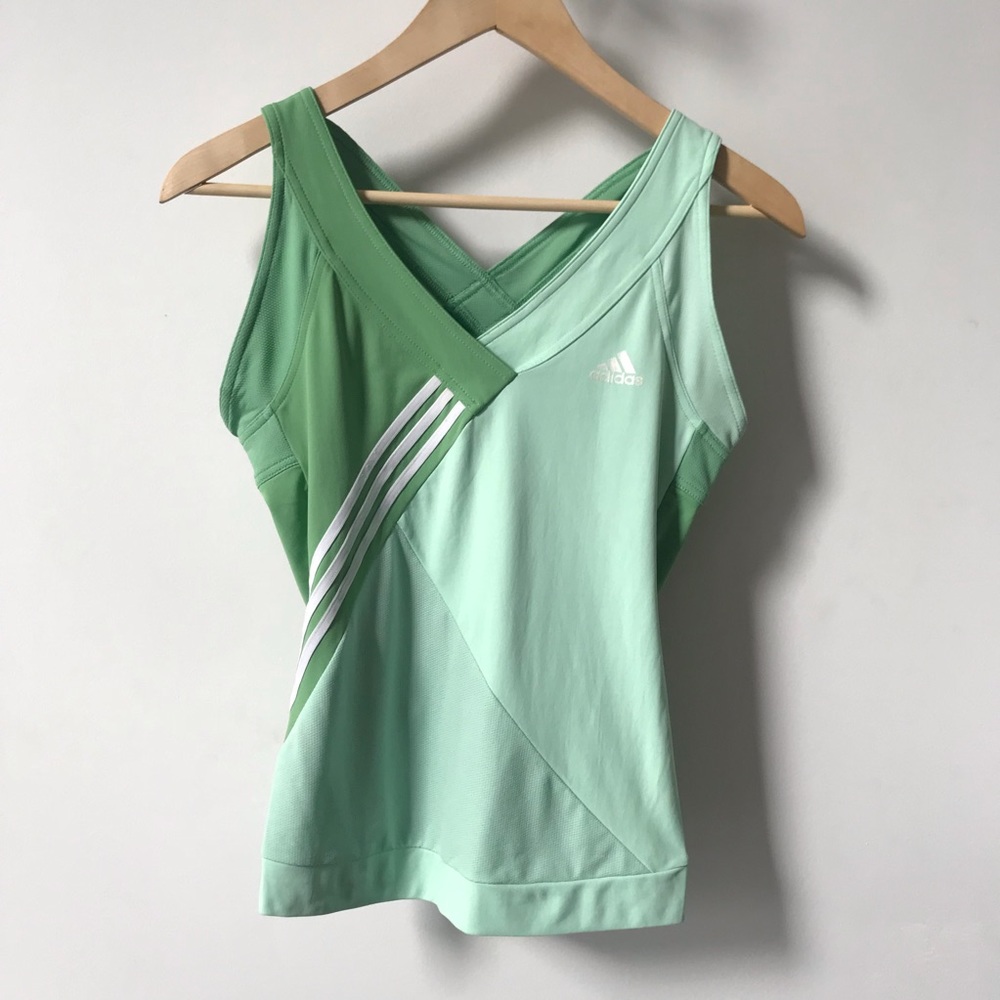 Adidas Climacool Green Tank Top Size S